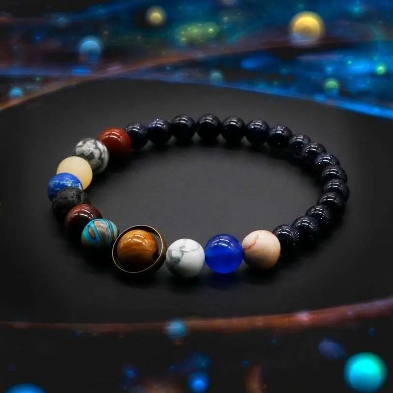 Pulsera de los planetas del Sistema Solar - Moroveta