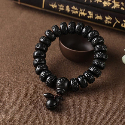 Pulsera de madera con protección tibetana (Oferta 2x1) - Moroveta