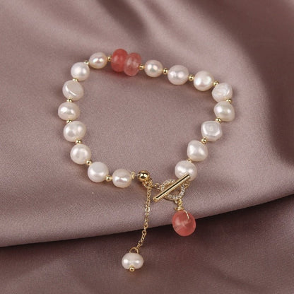 Pulsera de perlas y aventurina - Moroveta