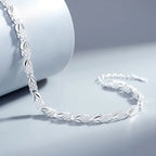 Pulsera de Plata con trébol de 4 hojas - Moroveta