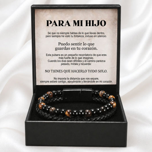 Pulsera de protección con ojo de tigre - Para mi hijo - Moroveta