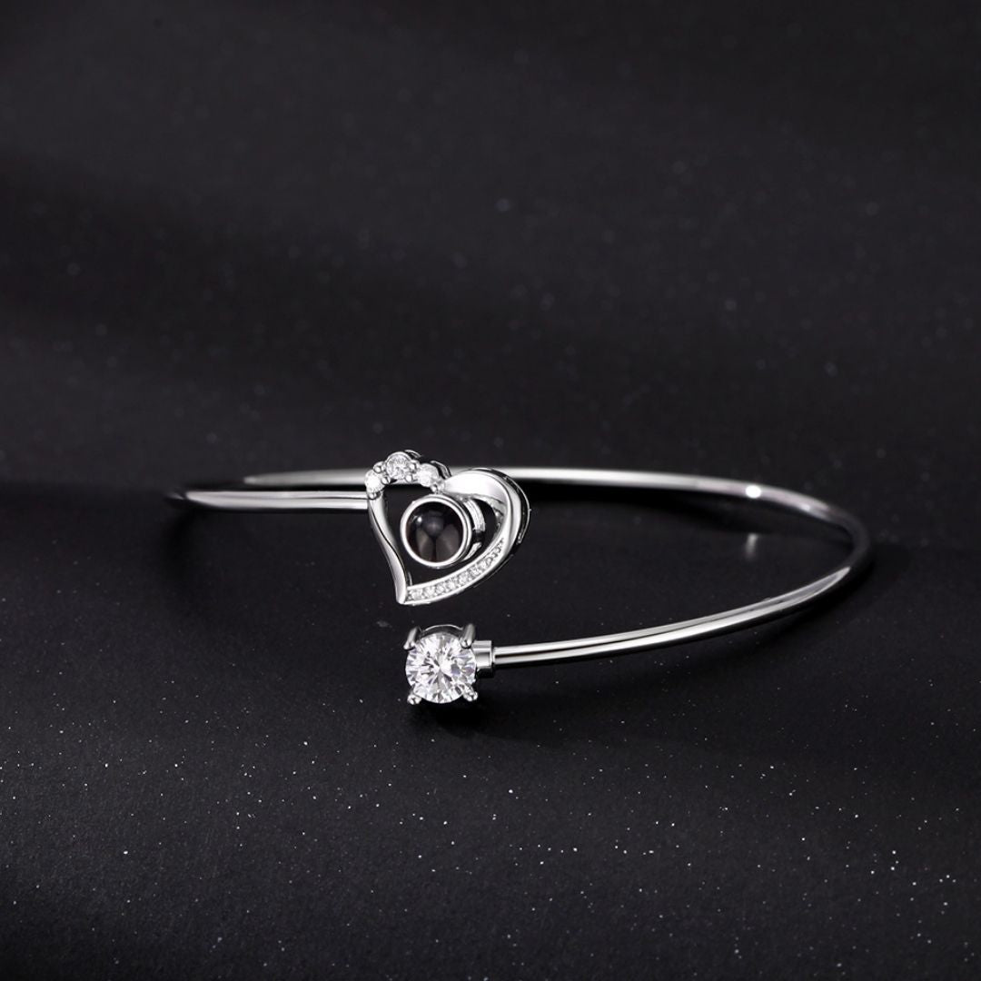 Pulsera de proyección con foto corazón - Moroveta