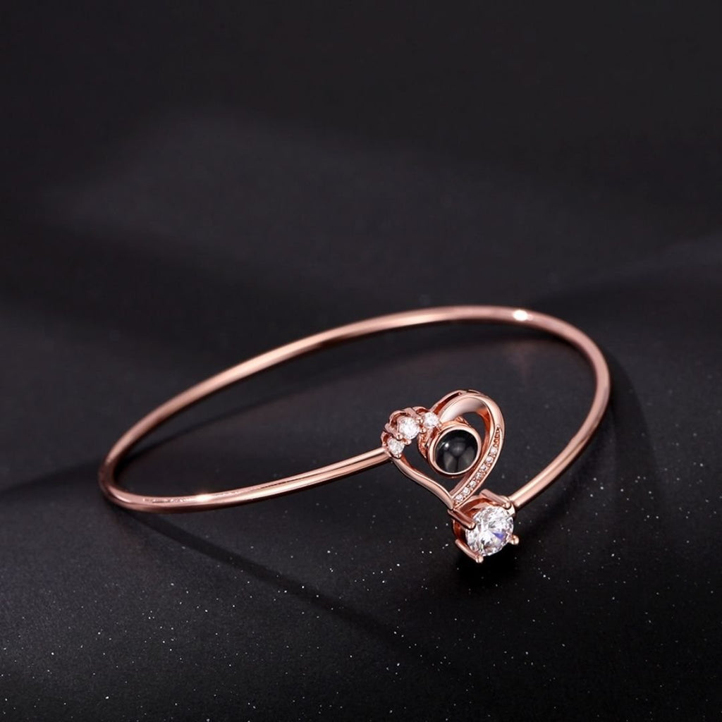Pulsera de proyección con foto corazón - Moroveta