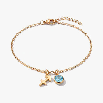 Pulsera del Zodíaco y piedra de nacimiento - Moroveta
