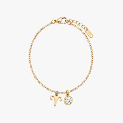 Pulsera del Zodíaco y piedra de nacimiento - Moroveta