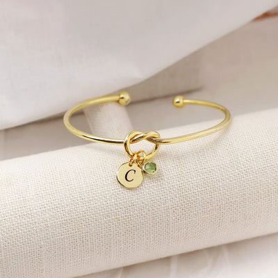 Pulsera el nudo del amor personalizable - Moroveta