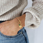 Pulsera el nudo del amor personalizable - Moroveta