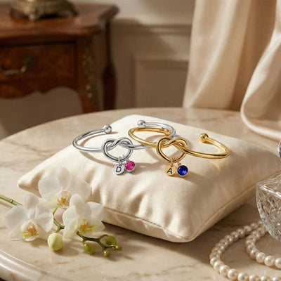 Pulsera el nudo del amor personalizable - Moroveta