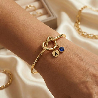 Pulsera el nudo del amor personalizable - Moroveta