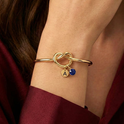 Pulsera el nudo del amor personalizable - Moroveta