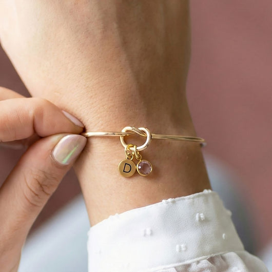 Pulsera el nudo del amor personalizable - Moroveta