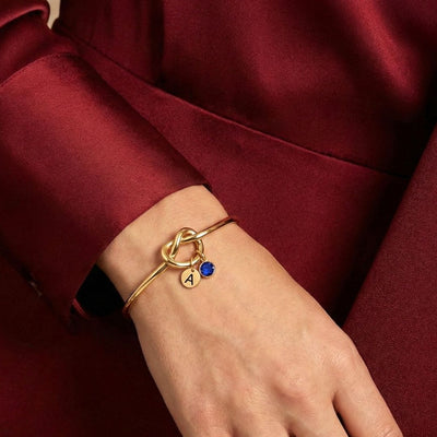 Pulsera el nudo del amor personalizable - Moroveta