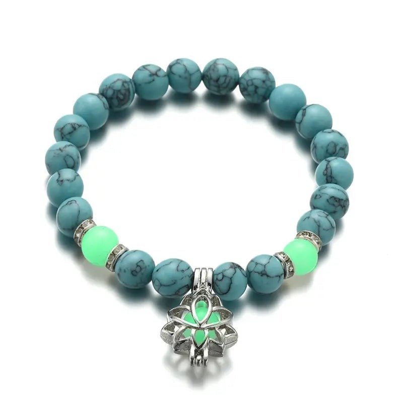 Pulsera Flor de loto - Brilla en la oscuridad (Oferta 2x1) - Moroveta