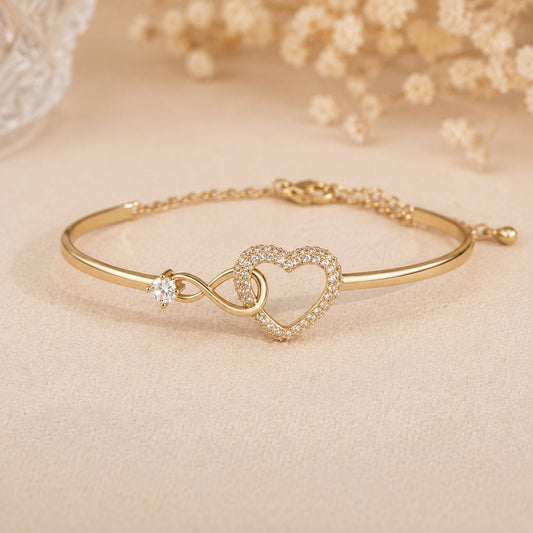 Pulsera infinito con corazón - Para mi esposa - Moroveta