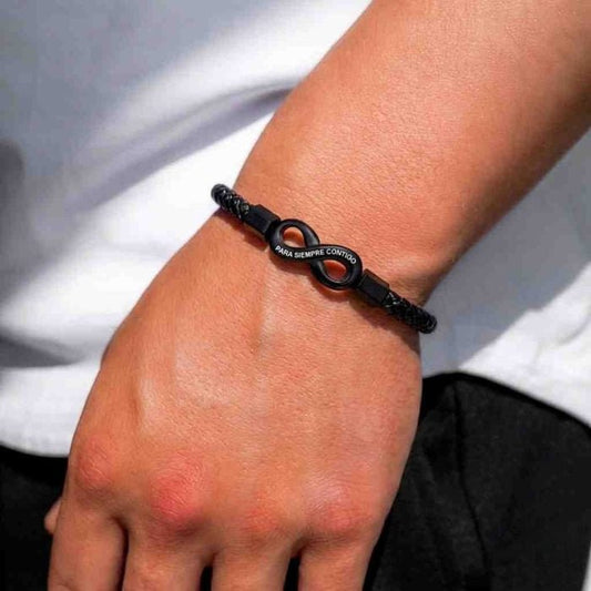 Pulsera Infinito para Él - "A mi marido" - Moroveta
