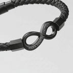 Pulsera Infinito para Él - "Amor que no tiene fin" - Moroveta