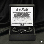 Pulsera Infinito para Él - "Amor que No Tiene Fin" - Moroveta