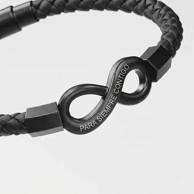 Pulsera Infinito para Él – "Un Amor Sin Fin" - Moroveta