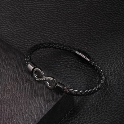 Pulsera Infinito para Él – "Un Amor Sin Fin" - Moroveta