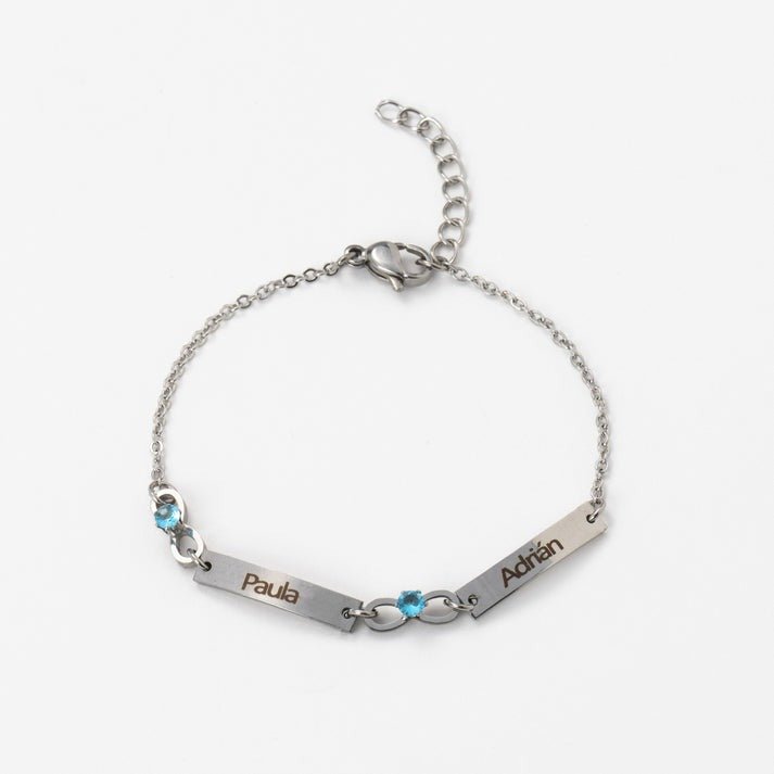 Pulsera Infinito personalizada - Moroveta