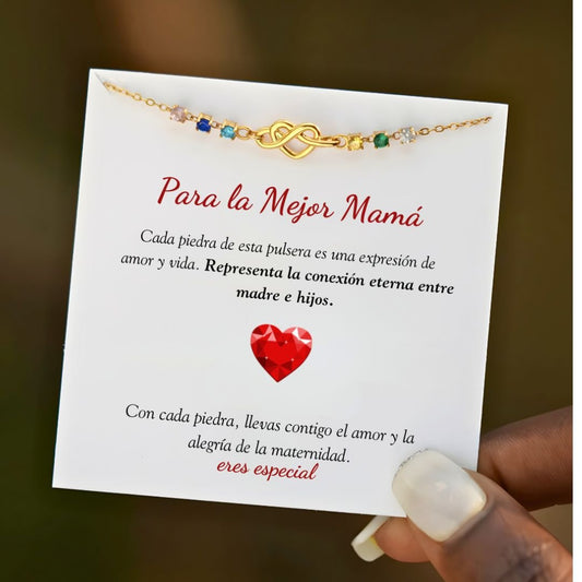 Pulsera lazo eterno - A mi madre - Moroveta