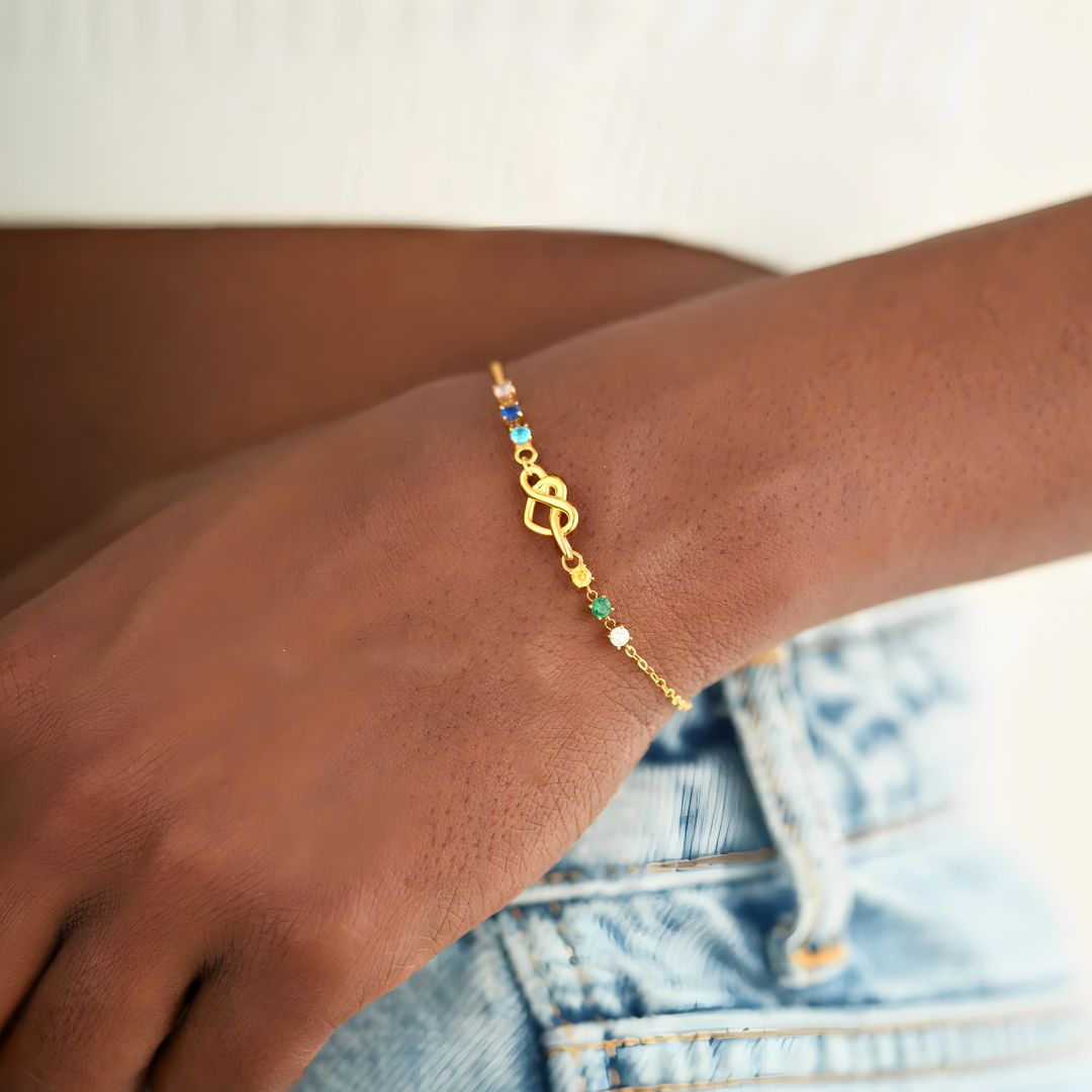 Pulsera lazo eterno - A mi madre - Moroveta