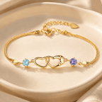Pulsera madre e hija con corazones - Moroveta