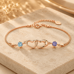 Pulsera madre e hija con corazones - Moroveta