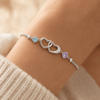 Pulsera madre e hija con corazones - Moroveta