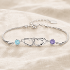 Pulsera madre e hija con corazones - Moroveta