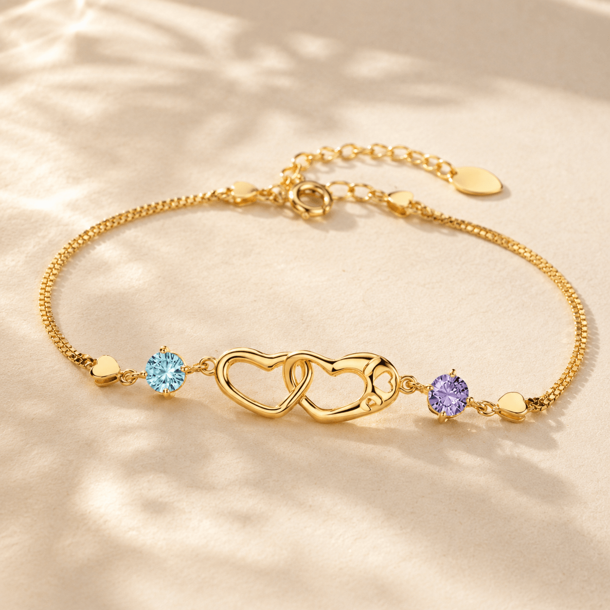 Pulsera madre e hija con corazones - Moroveta