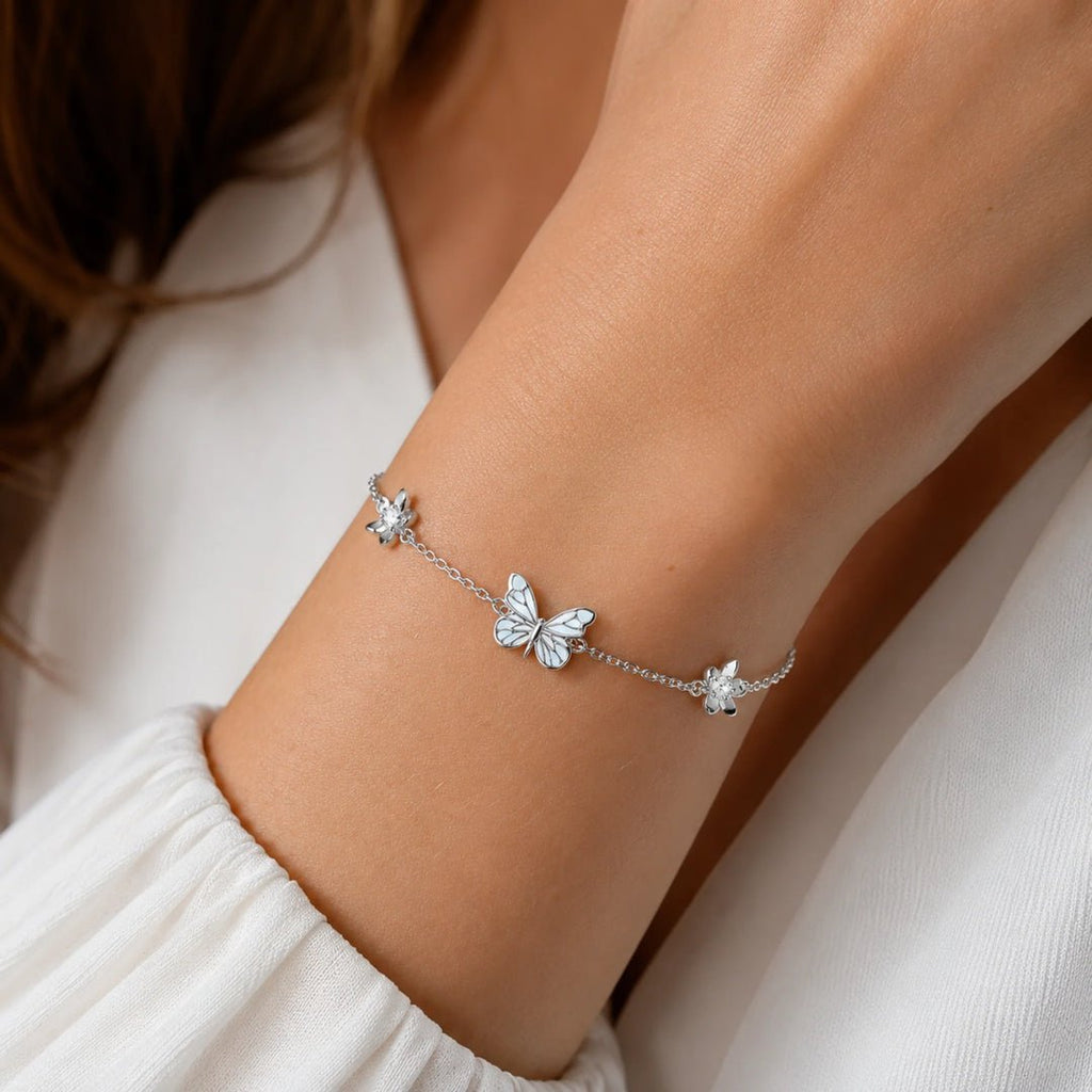 Pulsera Mariposa Brillante - Moroveta