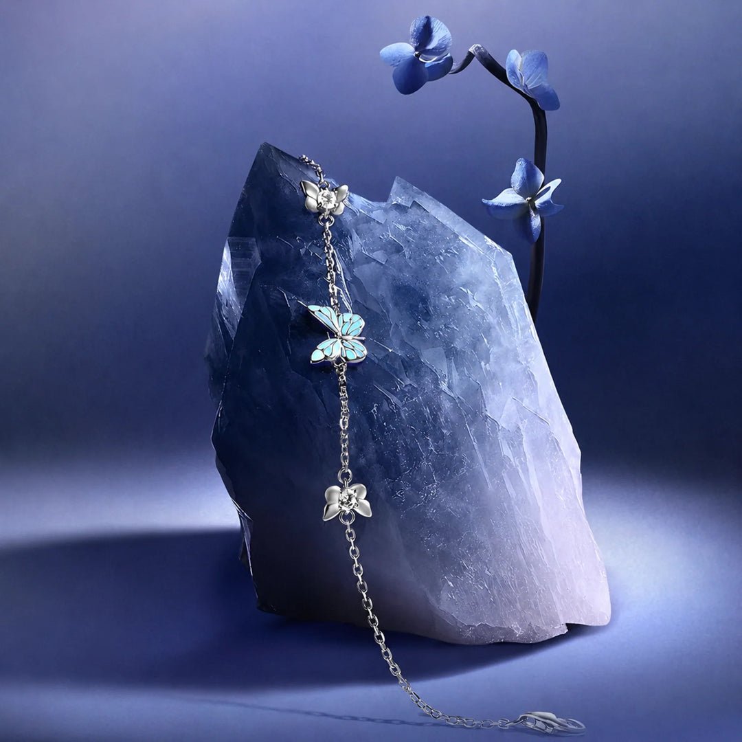 Pulsera Mariposa Brillante - Moroveta