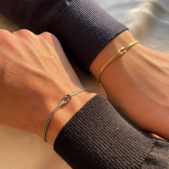 Pulsera minimalista con nudo - Moroveta