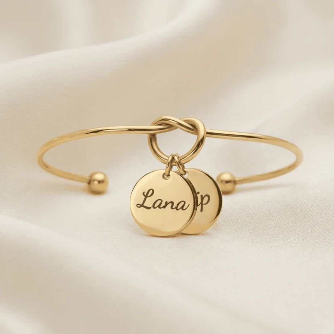 Pulsera Nudo de Amor Personalizada - Moroveta