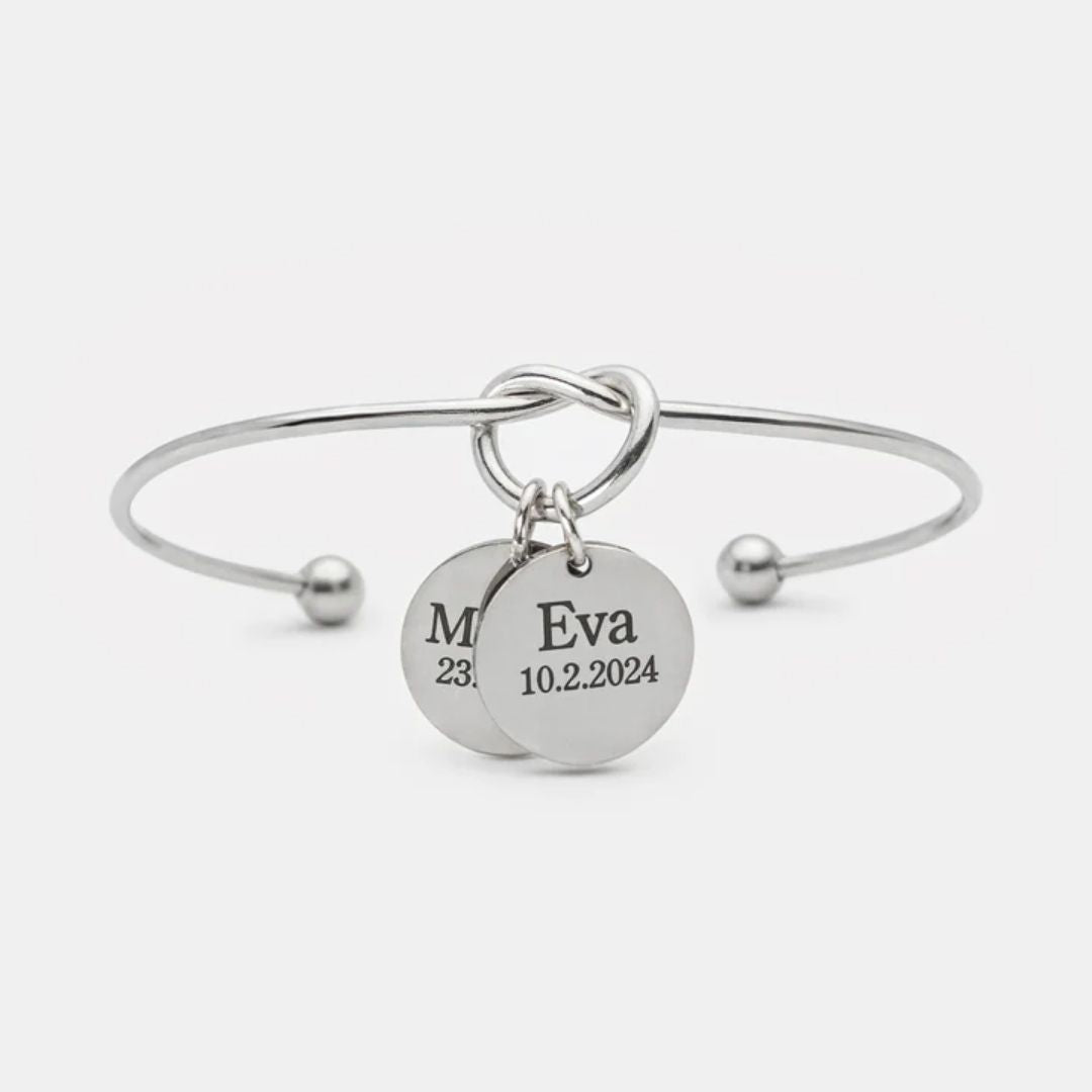 Pulsera Nudo de Amor Personalizada - Moroveta