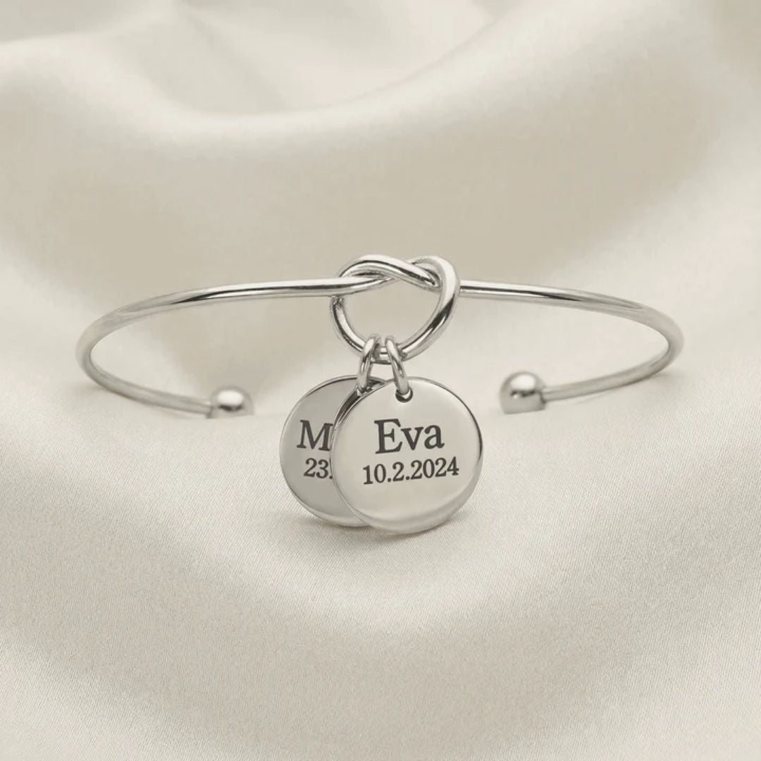 Pulsera Nudo de Amor Personalizada - Moroveta