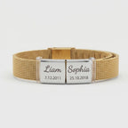 Pulsera personalizable con nombre o fecha especial - Moroveta