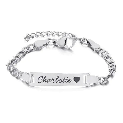 Pulsera personalizada con el nombre del bebé - Moroveta