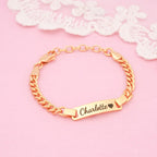 Pulsera personalizada con el nombre del bebé - Moroveta