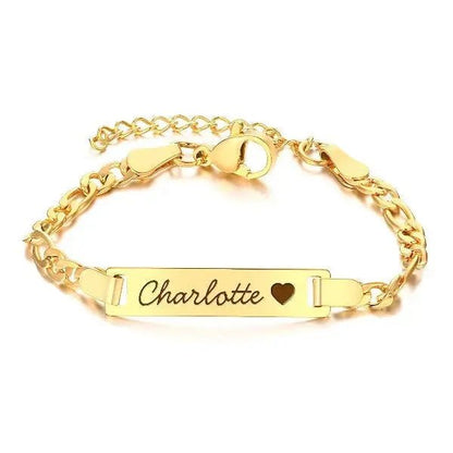 Pulsera personalizada con el nombre del bebé - Moroveta