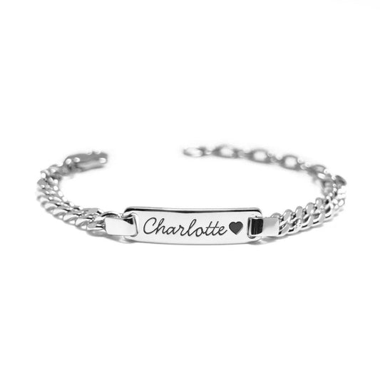 Pulsera personalizada con el nombre del bebé - Moroveta