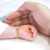 Pulsera personalizada con el nombre del bebé - Moroveta
