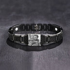 Pulsera personalizada con foto grabada para hombre - Moroveta