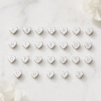 Pulsera personalizada con inicial y dije de corazón - Moroveta