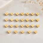 Pulsera personalizada con inicial y dije de corazón - Moroveta