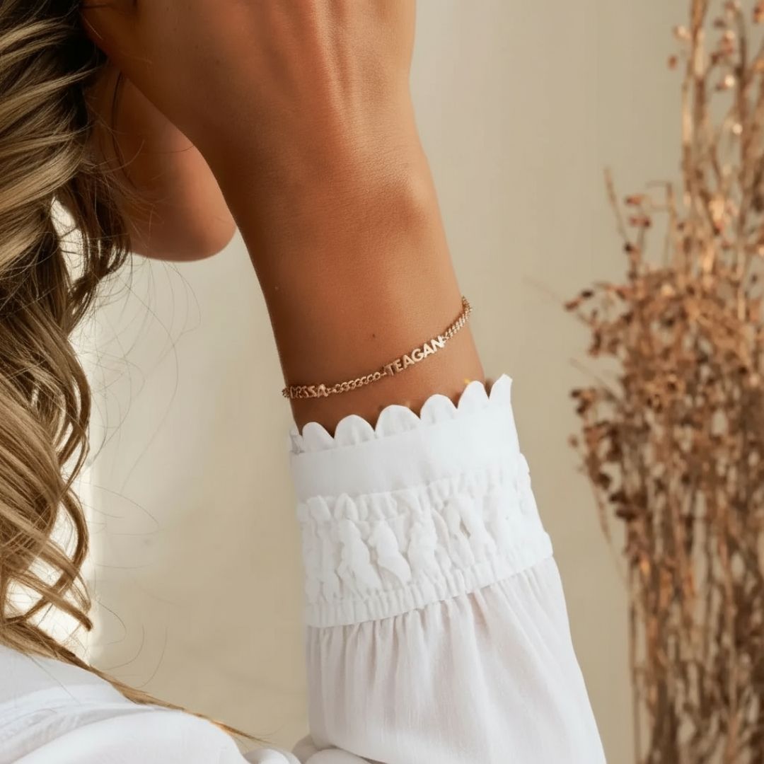 Pulsera personalizada con nombre - Moroveta