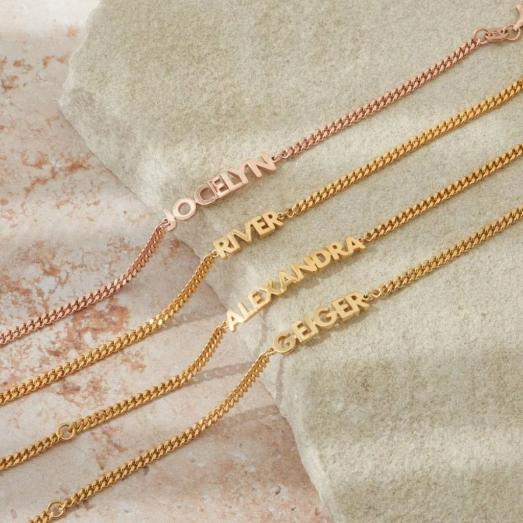 Pulsera personalizada con nombre - Moroveta