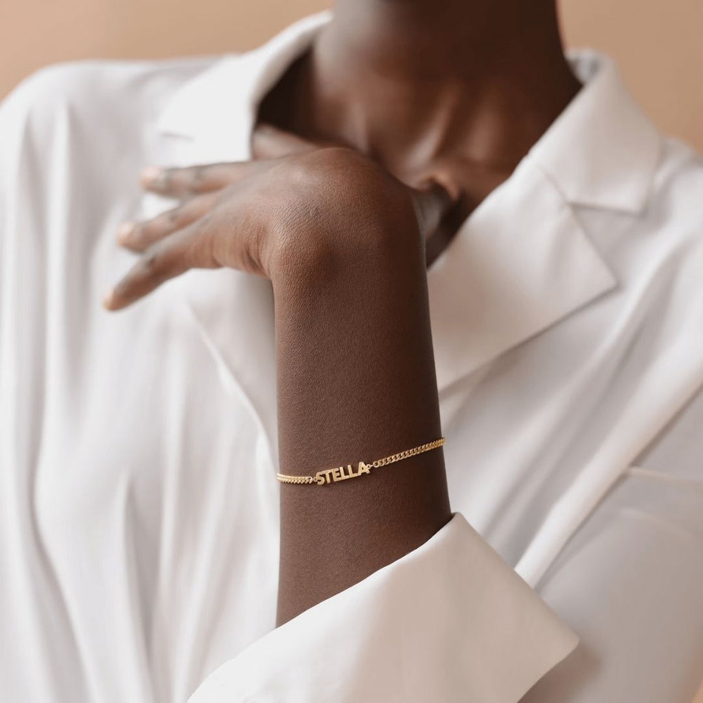 Pulsera personalizada con nombre - Moroveta