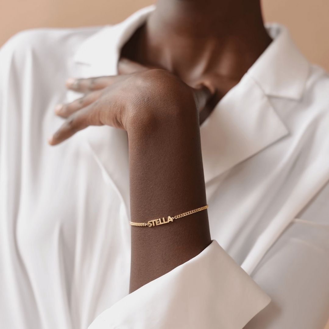 Pulsera personalizada con nombre - Moroveta